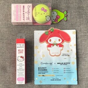 Hello Kitty Skincare/Makeup 3 Piece Set